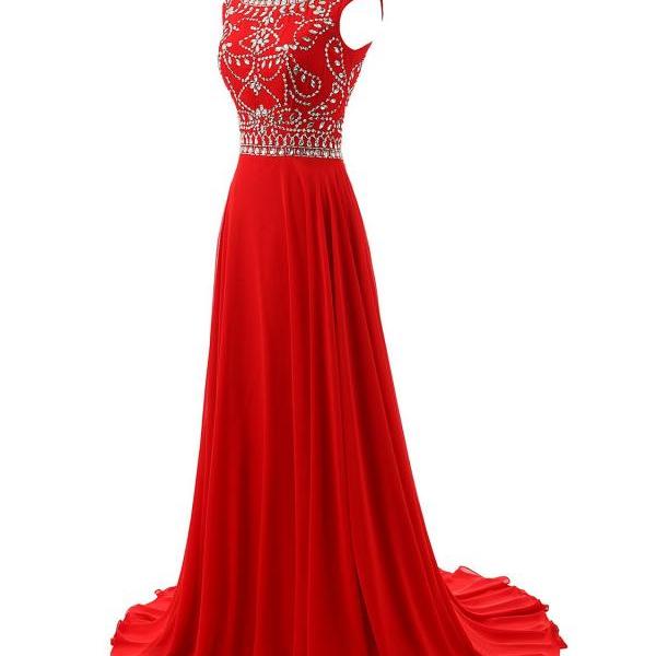 green and red gown